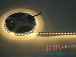 Светодиодная лента SMD 2835, 120LED*20-22Lm, IP20, 8мм, 2pin, 12V, 14W-1м*5м, теплый