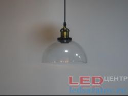 Светильник LOFT 6504-1А, Е27, подвесной, черный