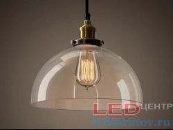 Светильник LOFT 6504-1А, Е27, подвесной, черный