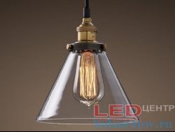Светильник LOFT 6504-1C, Е27, подвесной, черный