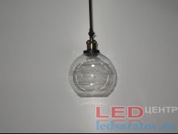 Светильник LOFT 6504-1B, Е27, на стойке, черный