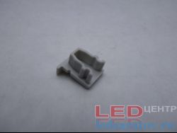 Заглушка торцевая  для профиля PXG103A, глухая, серый LED-центр