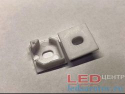 Заглушка торцевая  для профиля GM-033, сквозная, белая LED-центр