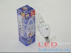 Лампочка светодиодная C37- 7w-DIM, 2700k, 520Lm, E14 JazzWay-Clear