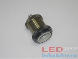 Патрон №1 Loft  Е27 Керамический, АС220V, цвет бронза