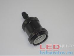 Патрон №1 Loft  Е27 Керамический, АС220V, цвет хром черный