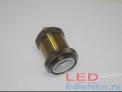 Патрон №1 Loft  Е27 Керамический, АС220V, цвет латунь