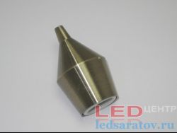 Патрон №2 Loft  Е27 Керамический, АС220V, цвет бронза