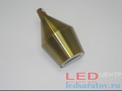 Патрон №2 Loft  Е27 Керамический, АС220V, цвет латунь
