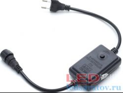 Контроллер для дюралайта 8 режимов, 3pin, AC220V, 50м