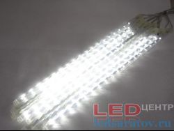 Светодиодная гирлянда - cосульки 45см, 8шт., 36LED, AC220V, белый