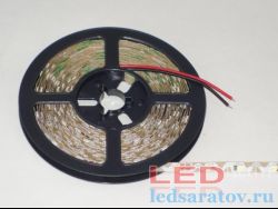 Светодиодная лента  SMD 2835, 60LED*8-10Lm, IP20, 6мм, 2pin, 12V, 14,4W-1м*5м, змейка-холодный
