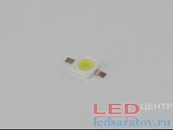 Эмиттер 1w, DC3,2V-DC3,4V, 350mA, 80Lm-90Lm, 6300k-7000k Epistar