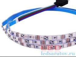 Светодиодная лента   SMD 3535, 120LED*15-17Lm, IP20, 5мм, 4pin, 12V, 14,4W-1м*5м, RGB