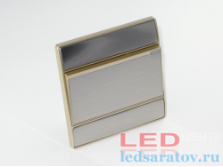 Выключатель L50, 1-х линейный, AC220, 10A, золотой Haier