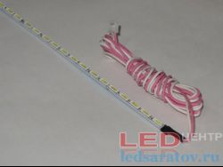 Led подсветка CJY-40, 435мм*4мм, 50LED, SMD7020, прямого свечения, под контроллер - CJY30H125