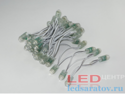 Светодиодный пиксель 12мм, DC5V, белый