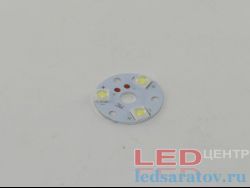 Светодиодная площадка 3LED*1W, 6000k-6500k, DC10V (S5809)