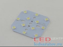 Светодиодная площадка 12LED*1W, 6000k-6500k, DC32V (ZZ-S6292)