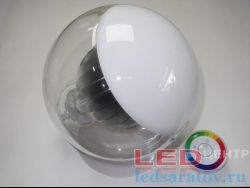 Светильник настольный RGB, RF пульт,  Шар