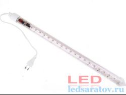 Светодиодная гирлянда - cосулька 82см, 1шт.- 48LED, AC220V, синий