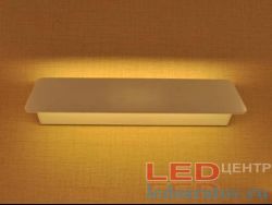 Светодиодный настенный светильник 51см*80мм, 25w, AC220V, 4000k, IP44, белый (BH004-5WH)