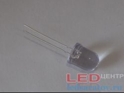 Светодиод выводной Ø10мм, 0,06W, DC2V-2.2V, 20mA, желтый