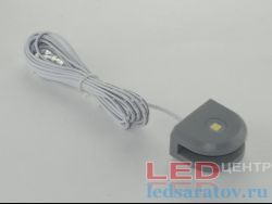 Светильник для подсветки стеклянных полок 5 LED, 6000k, 1,2W-100mA