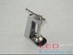 Струбцина для лампы DZ-55мм, вн. резъба Ø10мм, сереб.