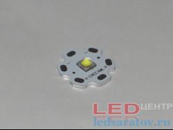 Светодиодная площадка Cree XM-L 1-10W, 5мм*5мм, Ø20мм, DC-3.1V, 1500mA, 6000К