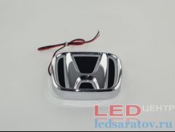 Светодиодный шильдик - 2D, DC12V, Honda, синий