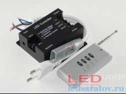 Контроллер SMD 3528-SMD 5050-НЕОН, AC220V-DC220V, 100m, RGB+RF-пульт