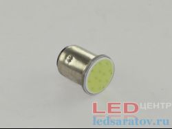 Светодиодная лампочка 1157, COB, 3W, двухконтактная, белый